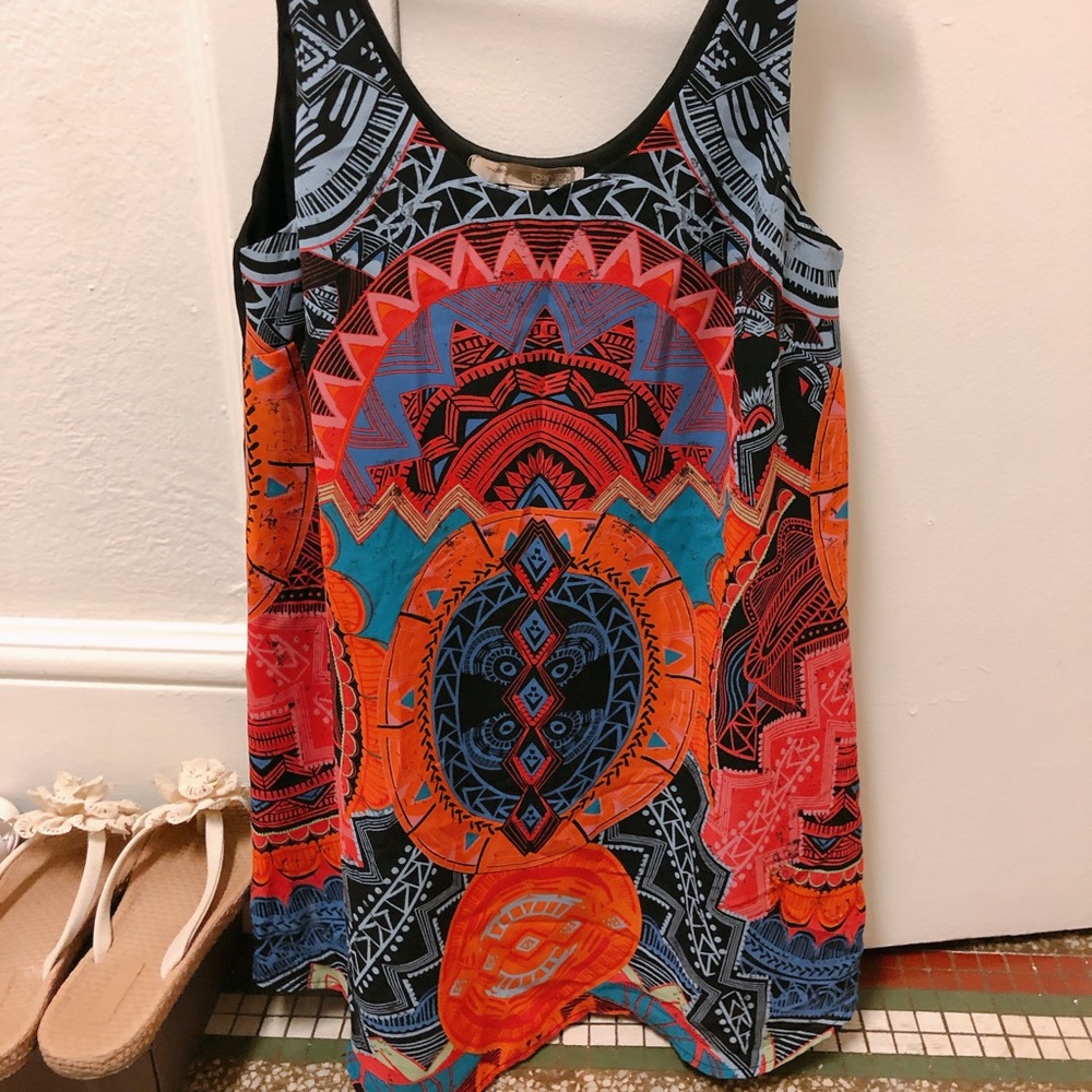 Flowy silky dress